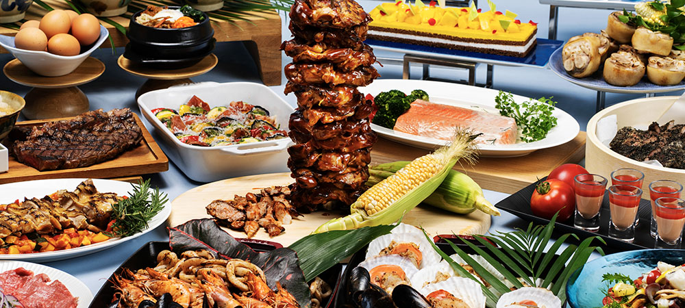 島の恵みと夏の味覚　サマーディナービュッフェ
