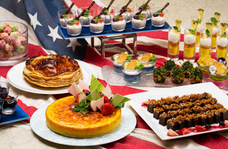 ワールドスイーツビュッフェ ～Taste of America～アメリカの魅力が詰まった、甘くて濃厚なスイーツの旅へ。