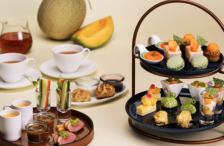 旬香る、メロンアフタヌーンティー